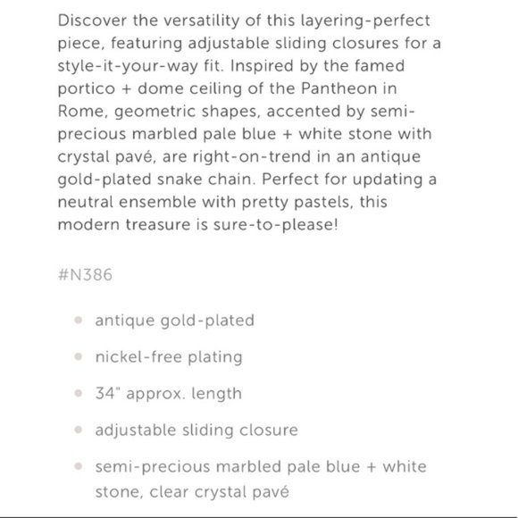 Chloe + Isabel Portico Convertible Necklace N386 - Picture 3 of 9